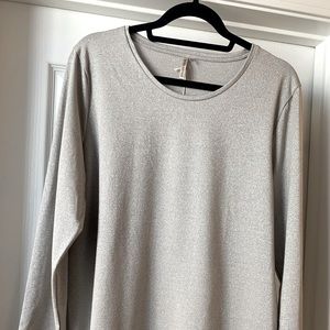 Shimmer stretch tee from Banana Republic